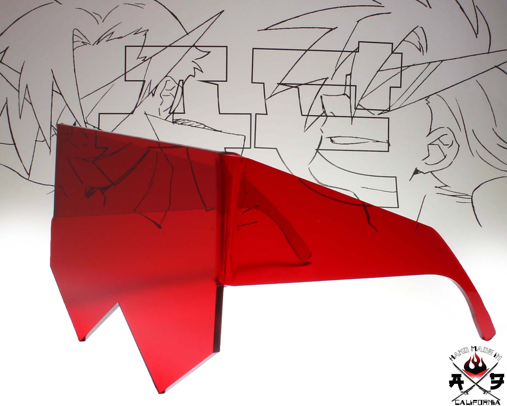 image_02-27 Steven Universe Garnet Inspired Pointy Anime Manga Comic-Con Costume Cosplay Party Red Eyewear Sunglasses